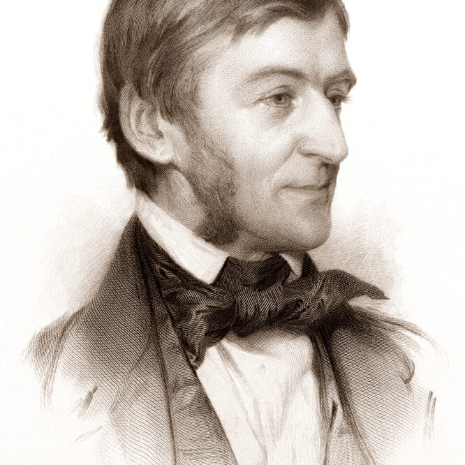 Ralph Waldo Emerson is an American writer, philosopher, and poet. He was a leader of the Transcendentalism movement of the mid-19th century.